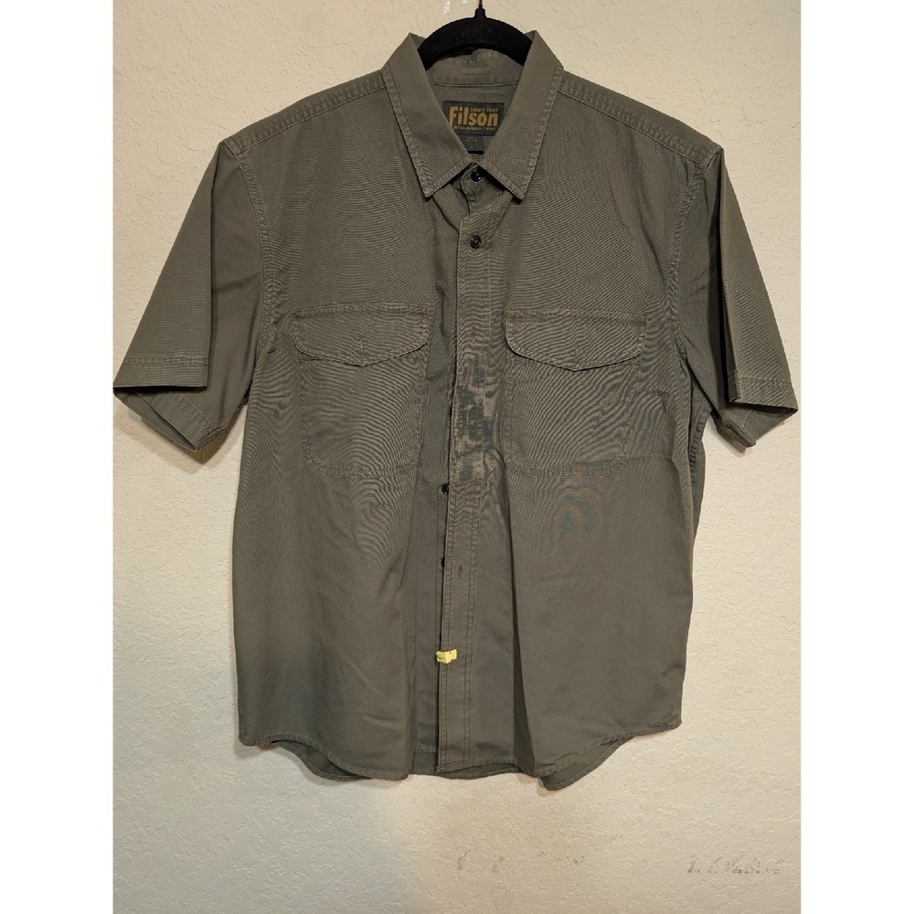 Filson Green Casual Button Down Shirt